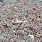 Peppermint Bark Chunky Glitter - Red Glitter